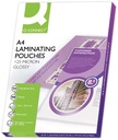 Q - Connect A4 Laminating Pouch 125x2 Micron (Pack of 100) KF04116