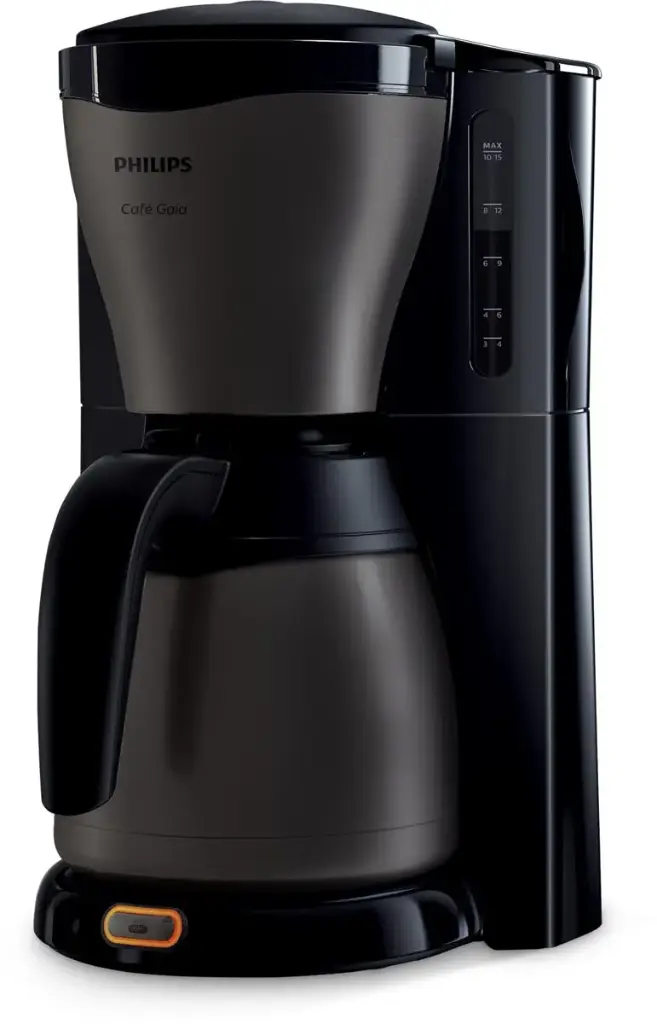 PHILIPS CAFETIÈRE CAFÉ GAIA AVEC VERSEUSE ISOTHERME METAL 