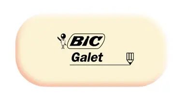Bic gomme Galet