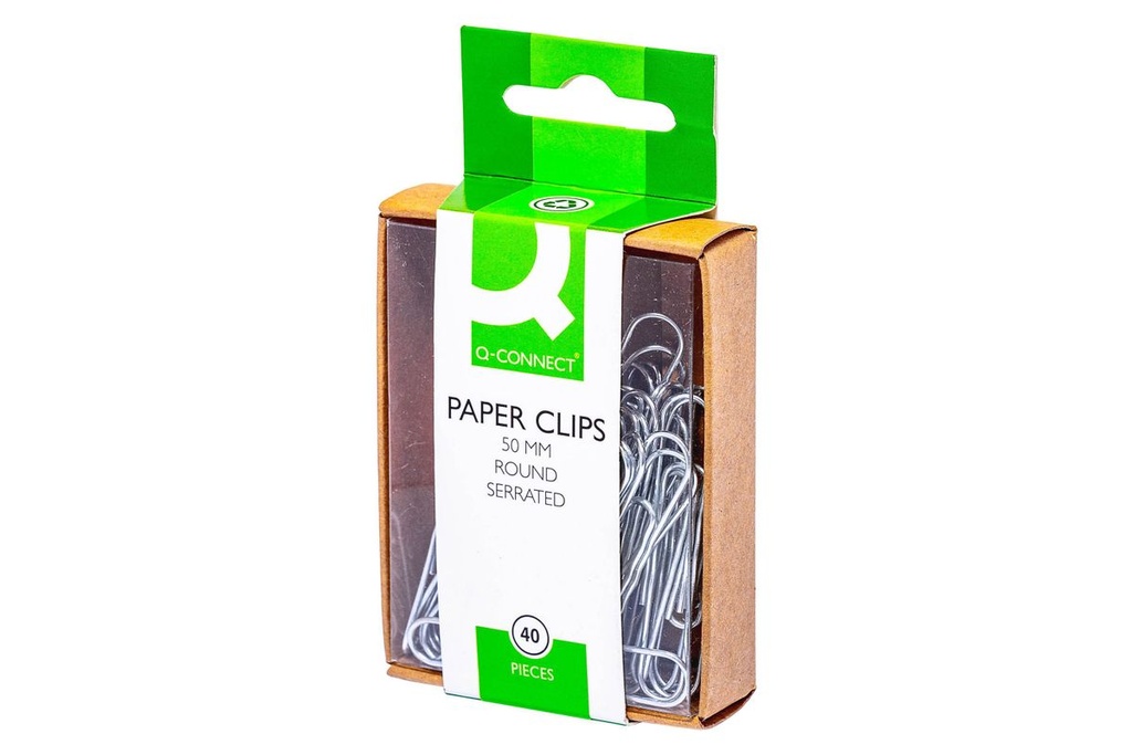 Q-CONNECT attache-tout, 50 mm, boîte de 40 pièces, accrochable