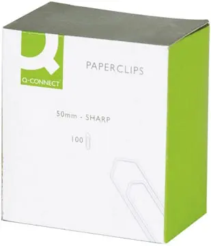Q-CONNECT attache-tout, 50 mm, boîte de 100 pièces