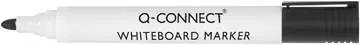 Q-CONNECT marqueur tableau blanc, 2-3 mm, pointe ronde, noir