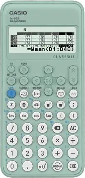 Casio calculatrice scientifique FX92B Secondaire