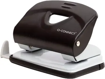 Q-CONNECT Light Duty perforateur, métal, 20 feuilles, noir