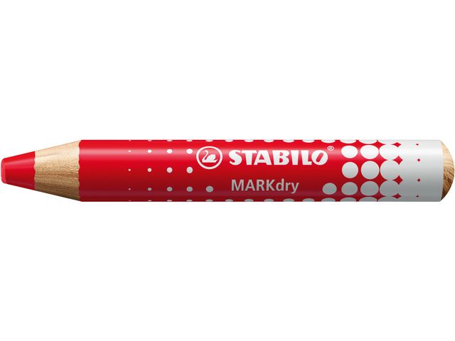 Crayon marqueur tableau blanc STABILO MARKdry rouge 648/40

