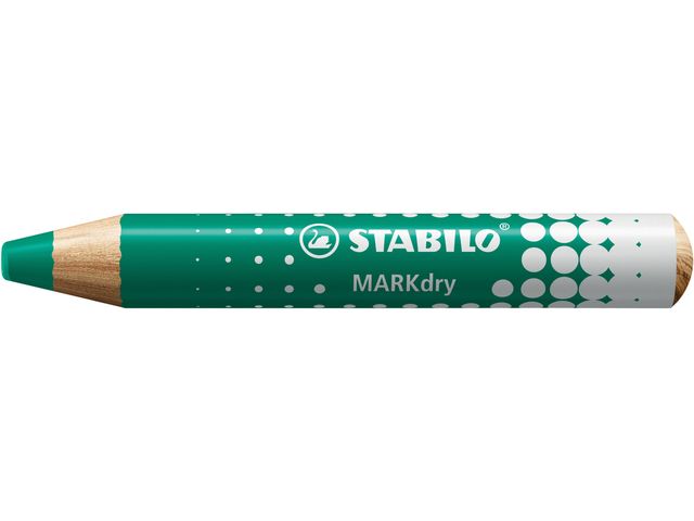 Crayon marqueur tableau blanc STABILO MARKdry vert 648/43
