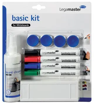 Legamaster kit pour tableaux blancs, sous blister