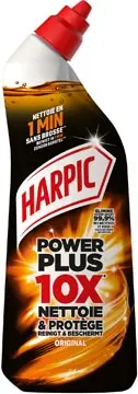 Harpic Powerplus Original nettoyant toilettes, flacon de 750 ml