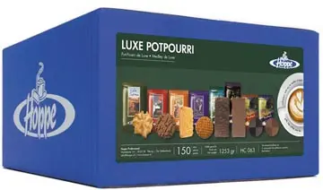 Hoppe biscuits Luxe Potpourri, boîte de 150 pièces