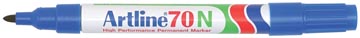 Artline Marqueur permanent 70N bleu
