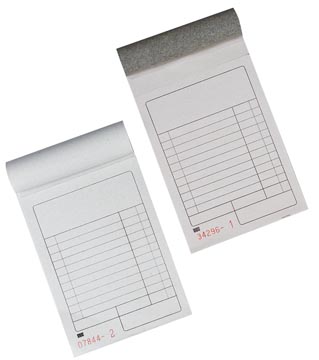 Gallery blocs de caisse, ft 10 x 16 cm, avec dos en carton 8x25pcs
