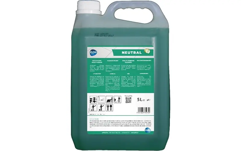 Echoclean Neutral Pomme - Nettoyant parfumé multi-usages - 5L 