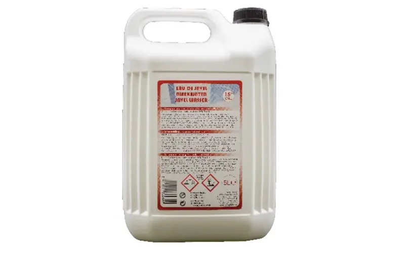 Javel 15° 5 litres.