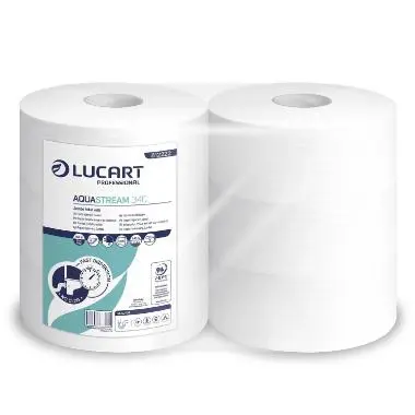 Papier toilette 6 roul. 340 Maxi Jumbo Aquastream - 898032 - Lucart