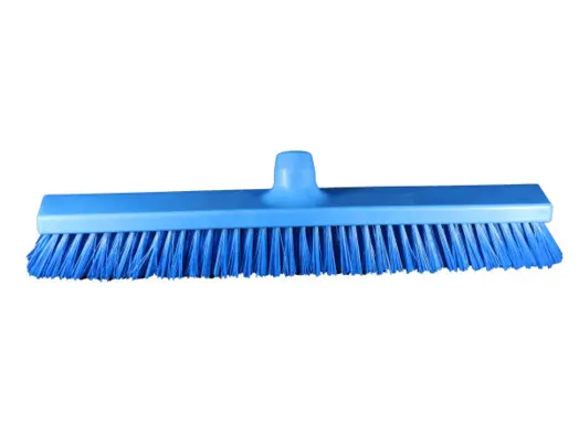 Balai poussoir Dur 50 cm -brosse de rue -Bleu - HEVA