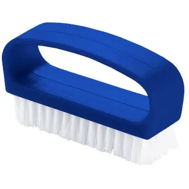 Brosse à ongles polypropylène avec poignée couleurs assorties 8,5 cm
