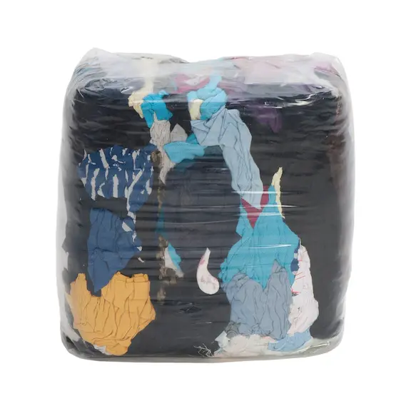 Chiffons de nettoyage absorbants de pulls. Qualité européenne en 70% coton tricoté. 10kg