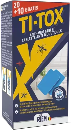Ti-Tox Tablette Anti-Moustiques - recharge