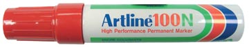 ARTLINE MARQUEUR PERMANENT 100N ROUGE
