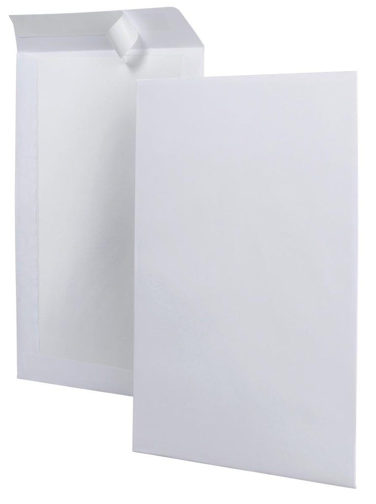 Enveloppes avec dos en carton, ft 229 x 324 mm, boîte de 100 pièces
