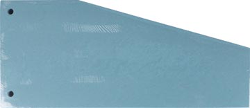 PERGAMY INTERCALAIRES TRAPÈZE, PAQUET DE 100 PIÈCES, BLEU
