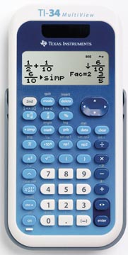 TEXAS CALCULATRICE SCIENTIFIQUE TI34 MULTIVIEW 