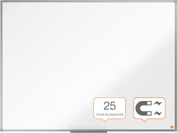 NOBO ESSENCE TABLEAU BLANC, ÉMAILLÉ, MAGNÉTIQUE, 90 X 120 CM 