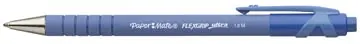 PAPER MATE STYLO BILLE FLEXGRIP ULTRA RT, MOYENNE, BLEU 