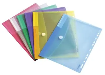  TARIFOLD POCHETTE PERFORÉE, COULEURS ASSORTIES