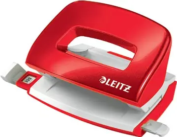 [5060126] LEITZ NEXXT WOW MINI PERFORATEUR, 10 FEUILLES, ROUGE
