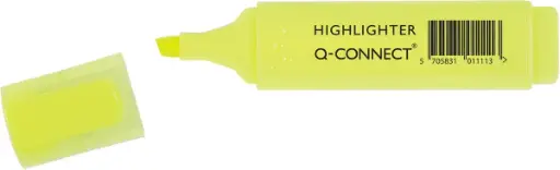 [KF01111] Q-CONNECT surligneur, jaune