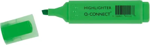 [KF01113] Q-CONNECT surligneur, vert