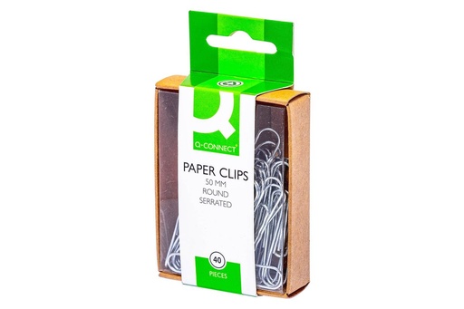 [KF02025] Q-CONNECT attache-tout, 50 mm, boîte de 40 pièces, accrochable