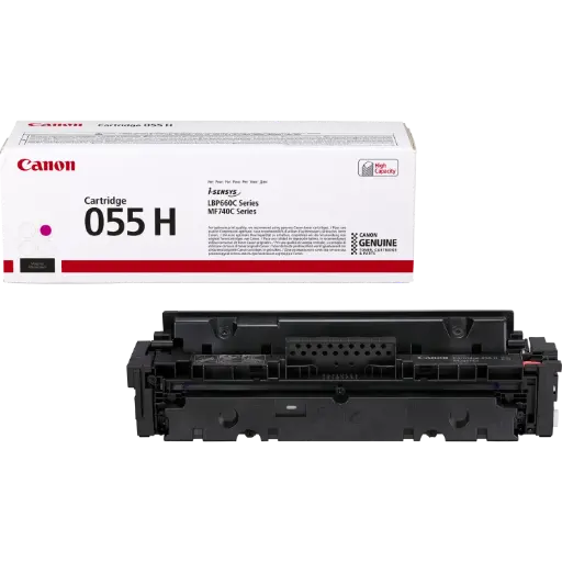 [055H Magenta] Cartouche de toner haut rendement Canon 055 H, magenta