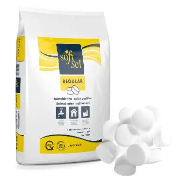 [203481] Pastilles de sel pour adoucisseur d'eau 25 kg Soft Sel Regular