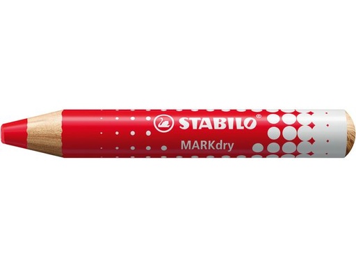 [SO1071746] Crayon marqueur tableau blanc STABILO MARKdry rouge 648/40
