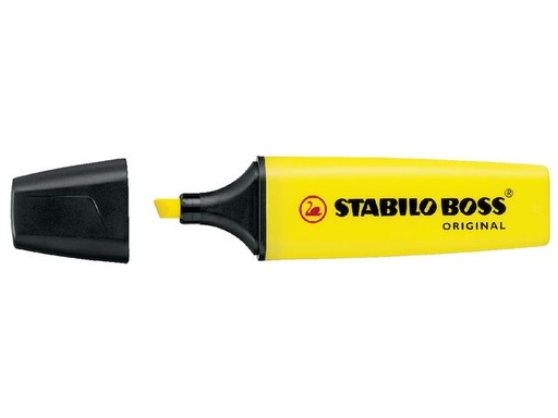 [70-24] STABILO BOSS ORIGINAL surligneur, jaune 70/24
