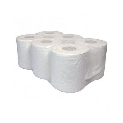 [MIDI] Papier dévidage central midi 2 plis blanc 6 bobines 