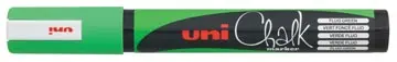 [PWE5MFV] Uni-ball Marqueur craie vert fluo, pointe ronde de 1,8 - 2,5 mm.