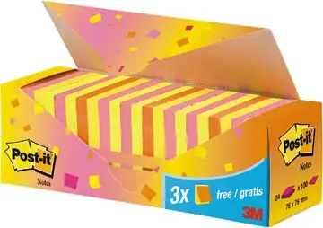 [COLCAB] Post-it Notes colorées paquet d'avantage