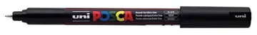 [PC1MRZ] Uni POSCA marqueur peinture PC1-MR, 0,7 mm, noir