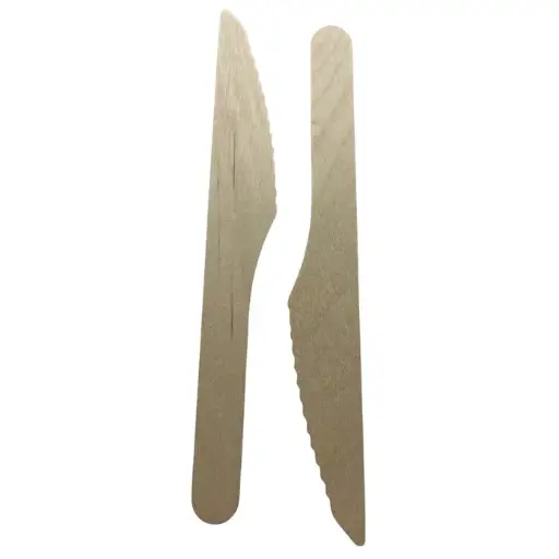 [4710332] 50x100 couteaux en bois wax VERIVE - brun - 160mm 