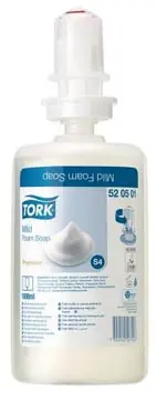 [520501] Tork savon mousse, mild, système S4, flacon de 1l