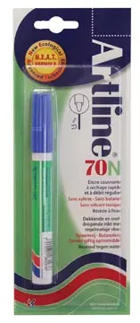 [0670101] Artline Marqueur permanent 70N bleu, sous blister