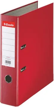 [2175500] Esselte Essentials classeur à levier, dos de 7,5 cm, rouge