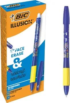 [516518] Bic roller à encre gel Gel-ocity illusion bleu