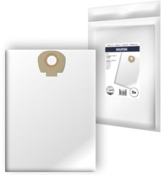 [AO 422555] Fevik sac à poussière NILFISK ALTO / WAP / KEW AERO 20/25, paquet de 5 pièces
