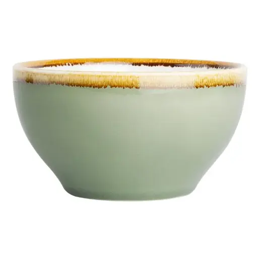 [GP469] 6 Bols Ronds Olympia mousse Kiln 635ml : Ø140mm