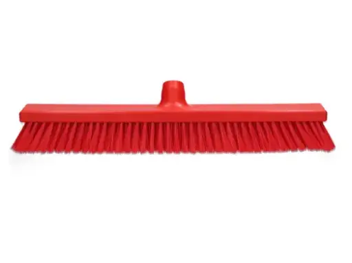 [225189] Balai souple 50cm Rouge Heva