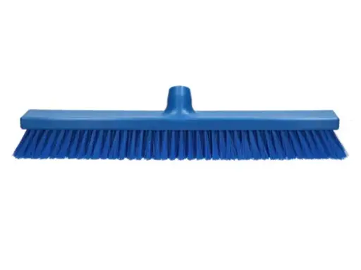 [225172] Balai souple 50cm Bleu Heva